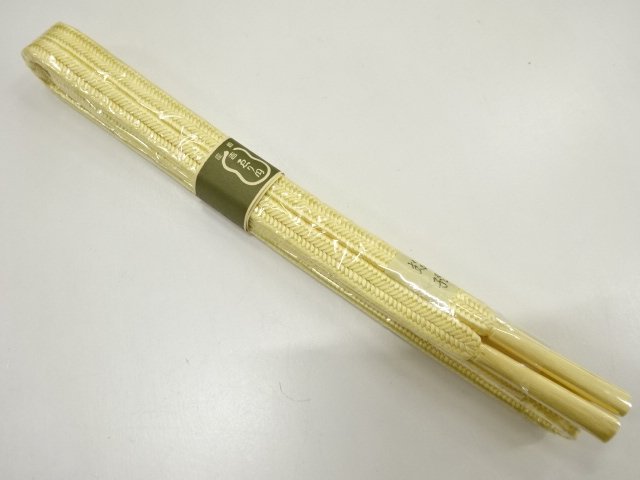 未使用品　正絹　手組帯締め